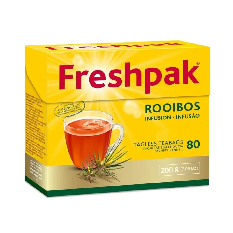 Freshpak Rooibos Tagless Teabags 80’s