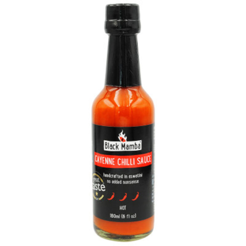 Black Mamba Cayenne Chilli Sauce