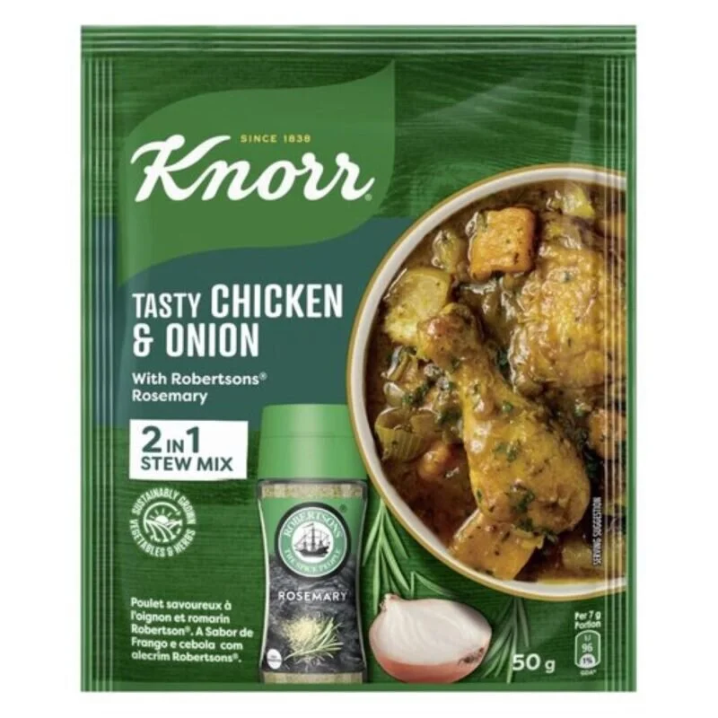 Knorr Tasty Packet Soup – Chicken &  Onion w/Rosemary