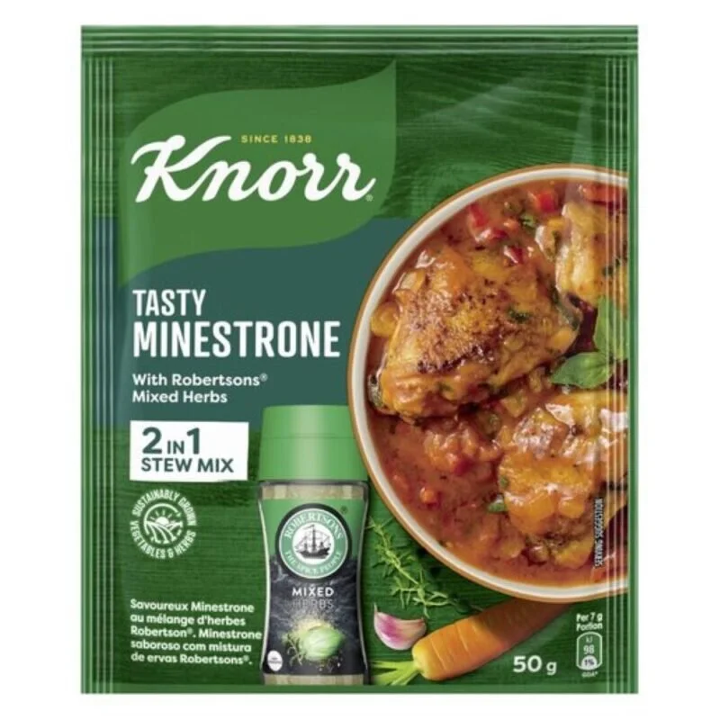 Knorr Tasty Packet Soup – Minestrone w/Mixed Herbs