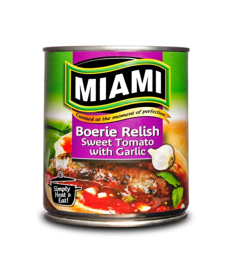 Miami Boerie Relish - Sweet Tomato & Garlic