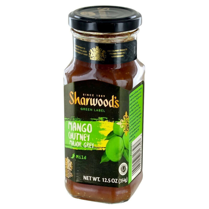 Sharwoods Major Grey Mango Chutney 354g (12.5oz)