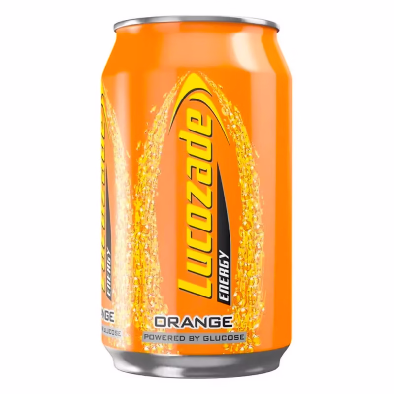 Lucozade Orange Can