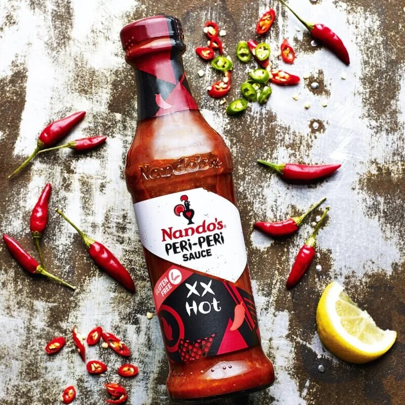 Nando's XX Hot Peri Peri Sauce 8.45floz (250ml) Bottle
