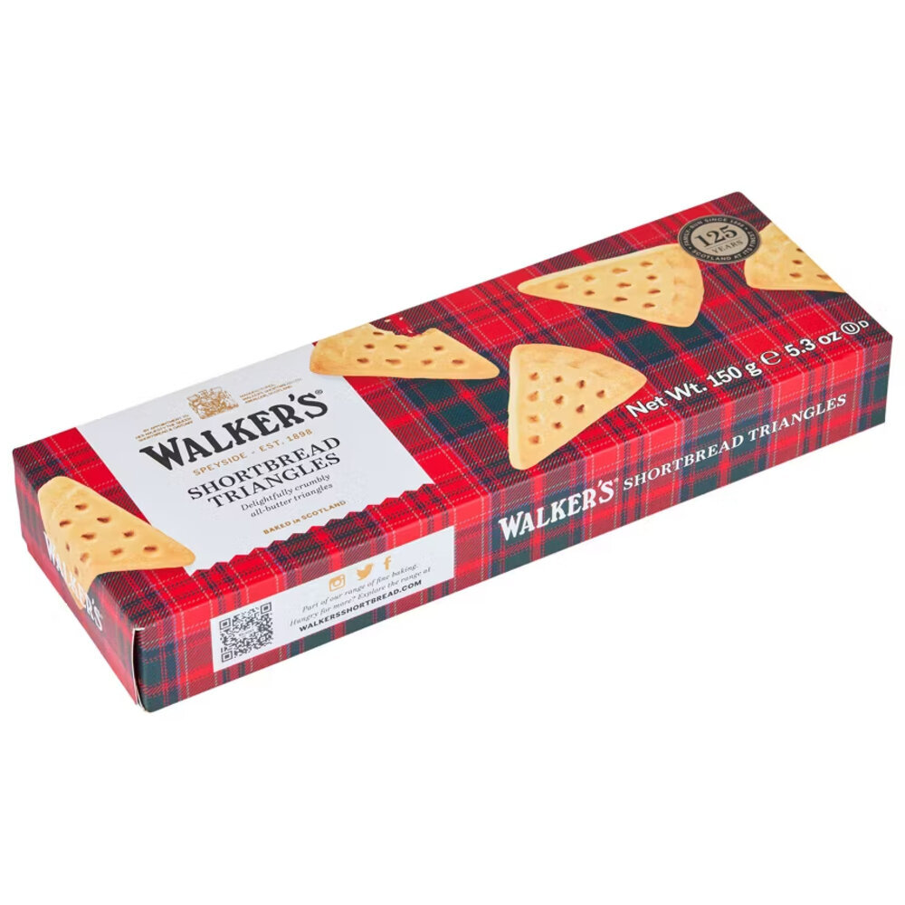 Shortbread Triangles 150g Walker's Shortbread Triangles 5.3oz (150g) - Image 1