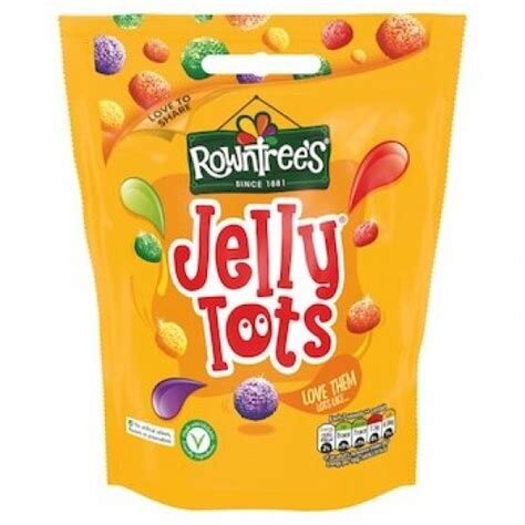 Nestle Rowntree's Jelly Tots Pouch 5.3oz (150g)