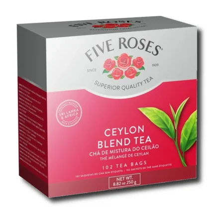 Five Roses Ceylon Tea Bags (102 Bags)