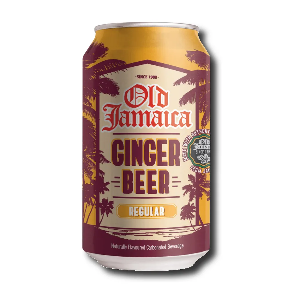 d&g old jamaica ginger beer (Normalized) D&G Old Jamaica Ginger Beer Can 11.1fl oz (330ml) - Image 1