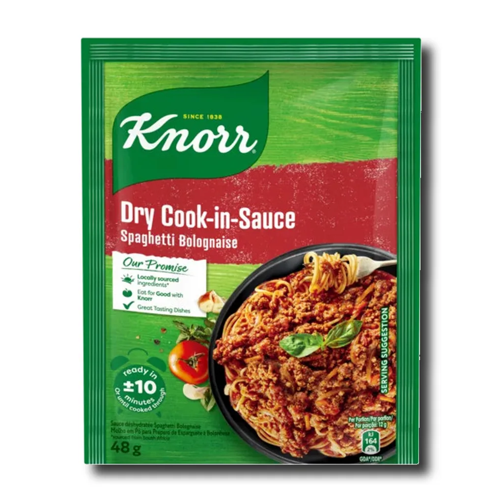 Knorr Spaghetti Bolognaise (Normalized) Knorr Cook-in-Sauces - Spaghetti Bolognaise 1.69oz (48g) - Image 1
