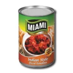 Miami – Tomato Based – Indian Style Peeled Diced Tomatoes 14.46oz (410g)