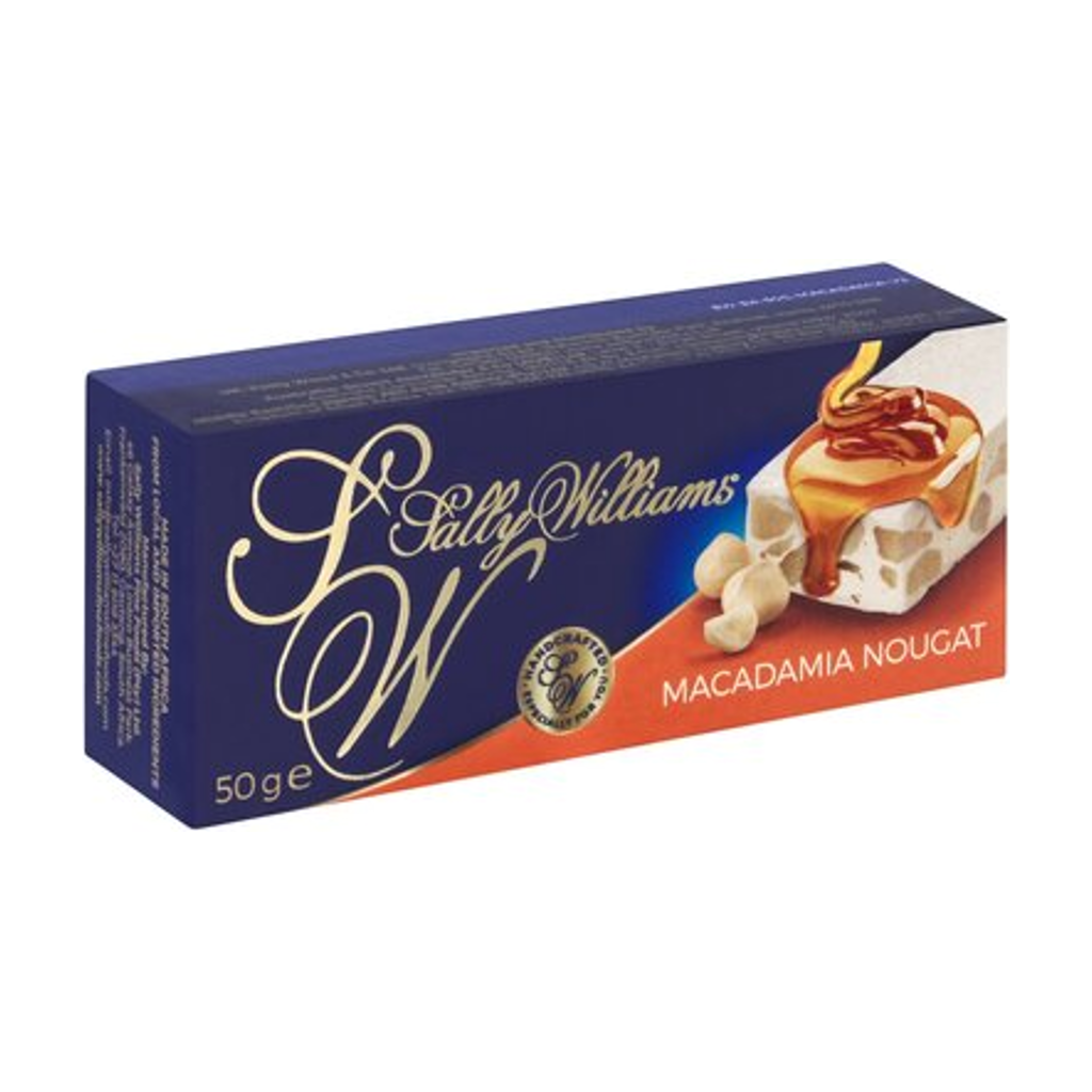 5ce9ca905f3689825a8f9924fb39a646.png Sally Williams Macadamia 1.76oz (50g) - Image 1