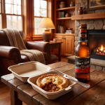Brett's Biltong meat pies served in a home kitchen