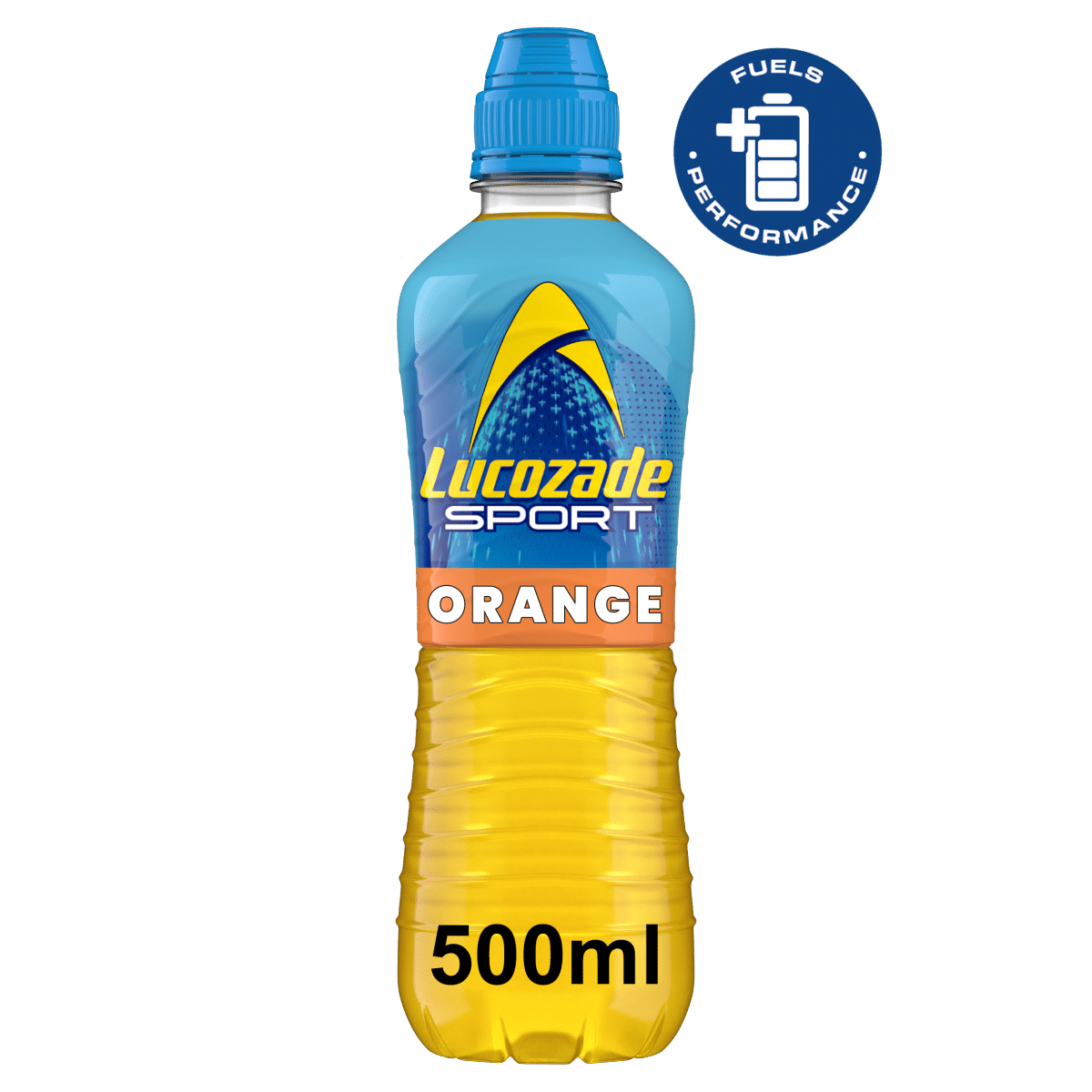 Lucozade Sport Orange 500ml Lucozade Sport Orange 4PK (4 x 16.9fl oz (500ml)) - Image 1