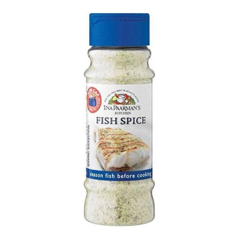 Ina Paarman's Fish Spice seasoning shaker