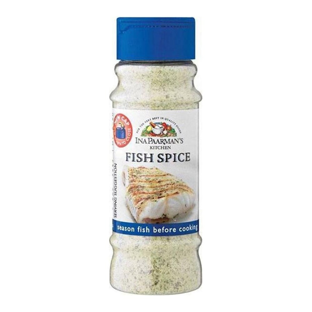 Ina Paarman's Fish Spice 200ml Ina Paarman's Fish Spice seasoning shaker