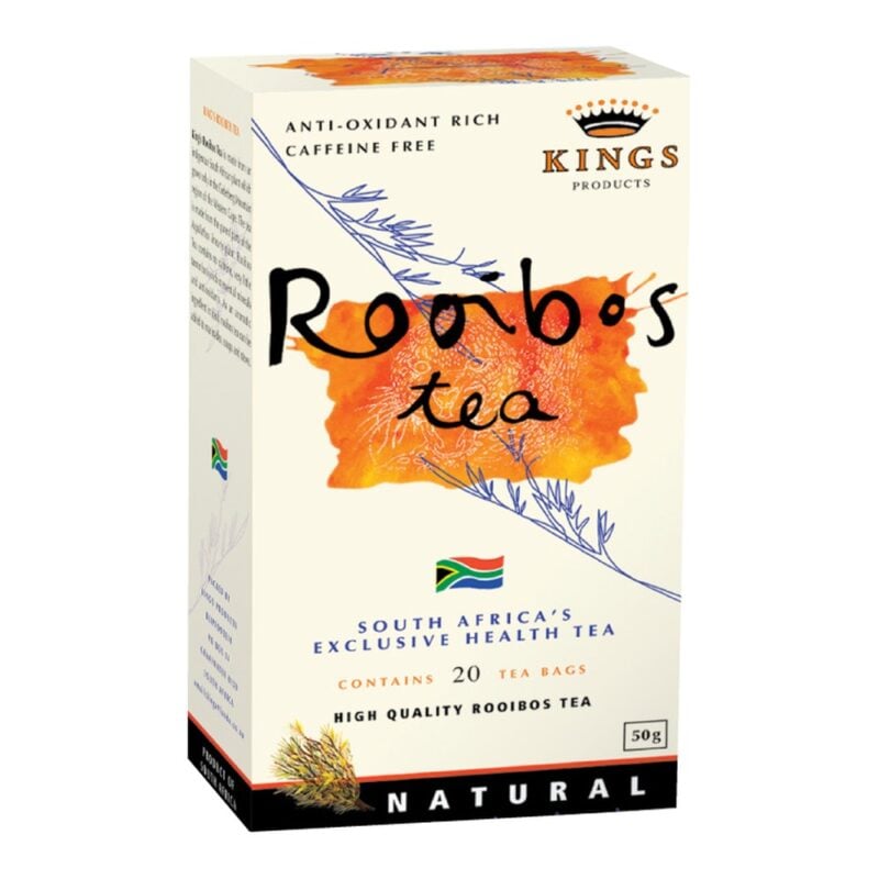Kings Rooibos Tea Natural box