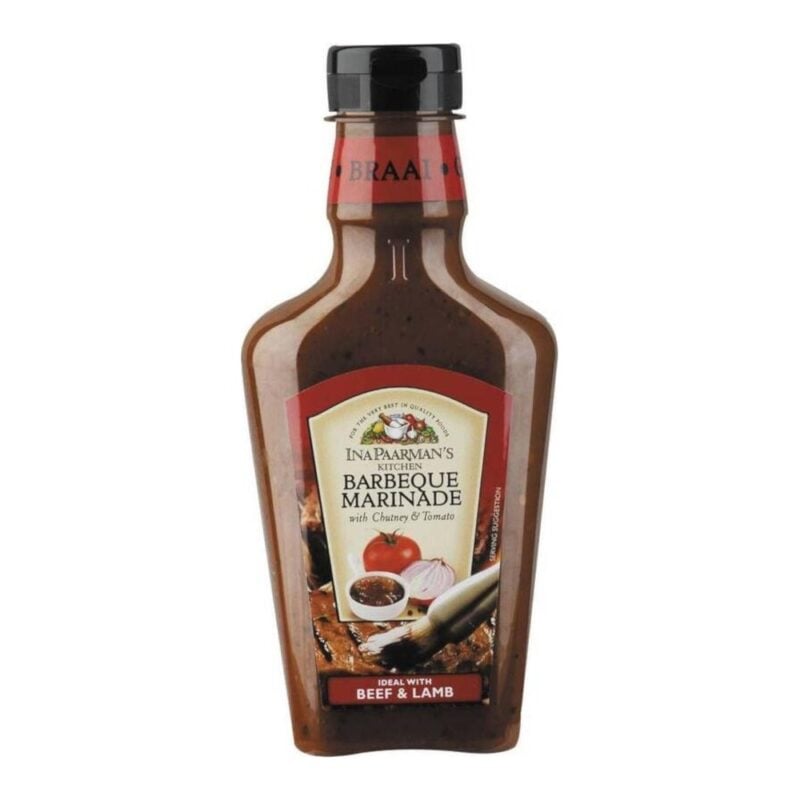 Ina Paarman's Barbeque Marinade bottle
